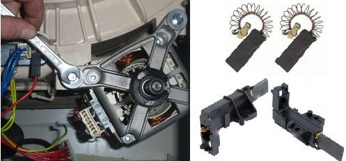 Kartáče motoru pračky