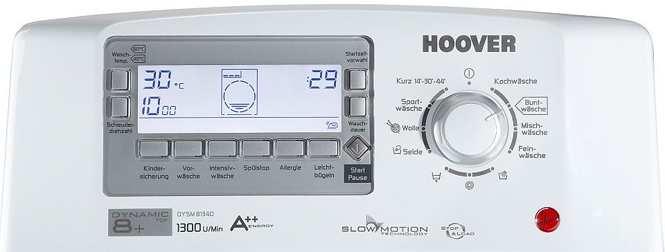 Panel pračky Hoover