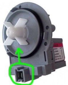 impulsor da bomba de drenagem da máquina de lavar