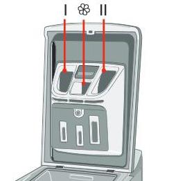 Pulverbehälter für Waschmaschinen von Bosch