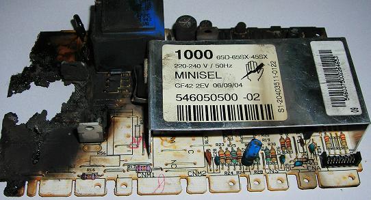 moduł elektroniczny pralki