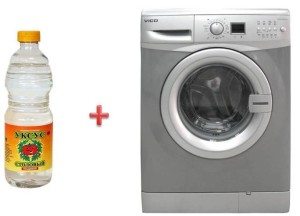 Jak čistit pračku octem
