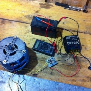 generador del motor de la lavadora