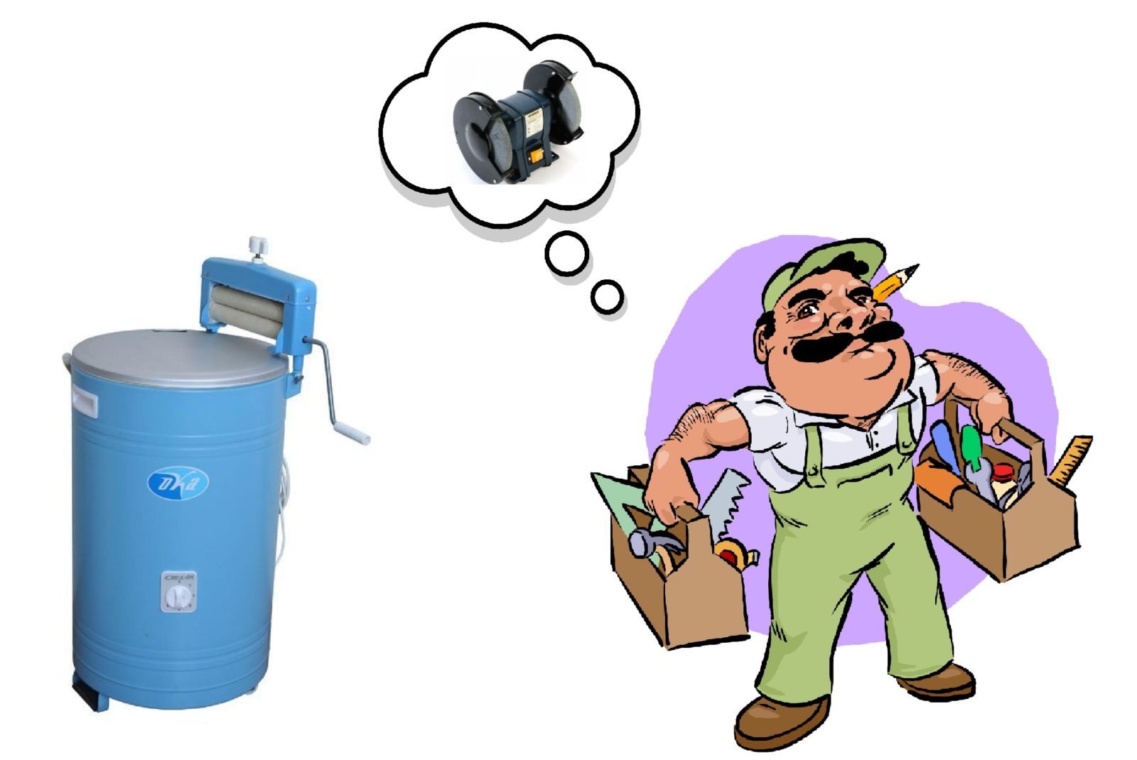 stará pračka