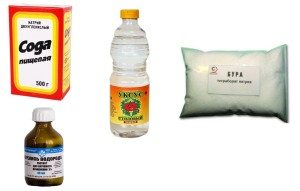 hausgemachter Spülmaschinenreiniger