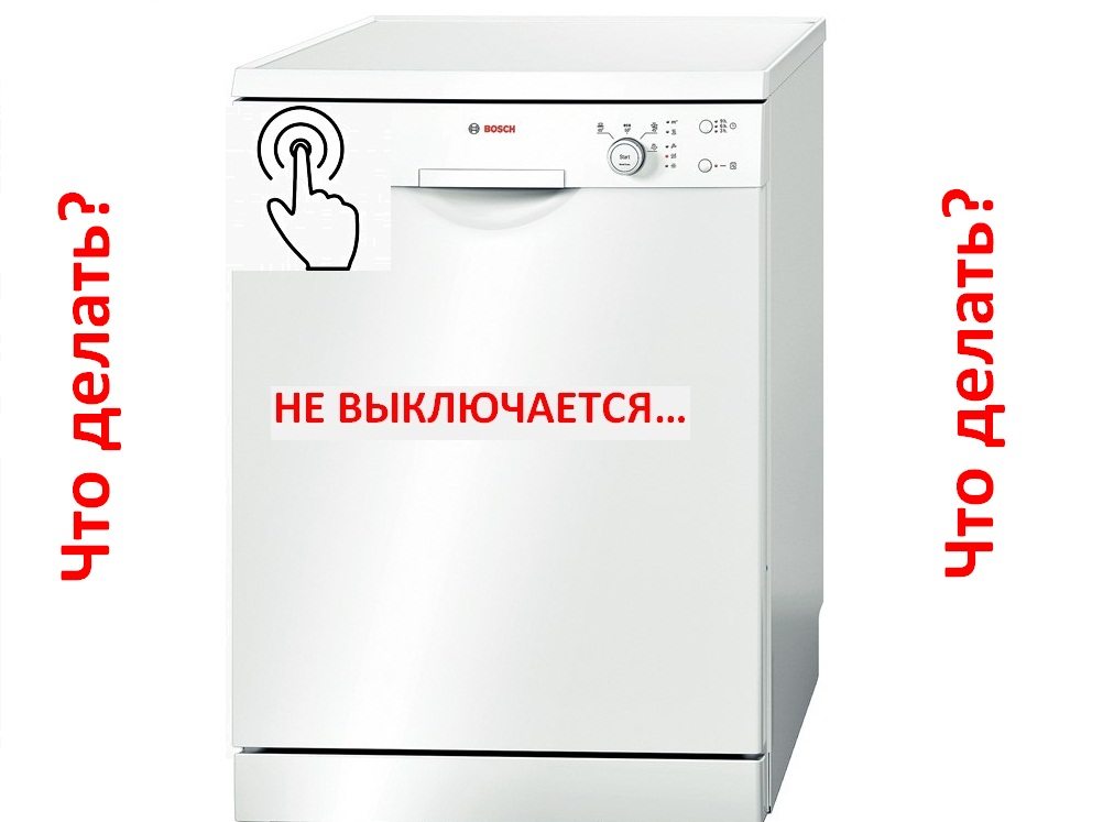 myčka se nevypne