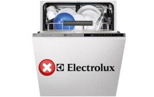 Chybové kódy myčky Electrolux
