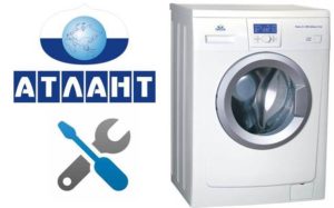 Poruchy pračky Atlant