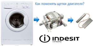 Výměna kartáčů ve stroji Indesit