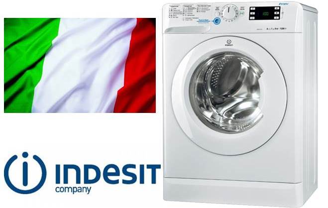 původ praček Indesit