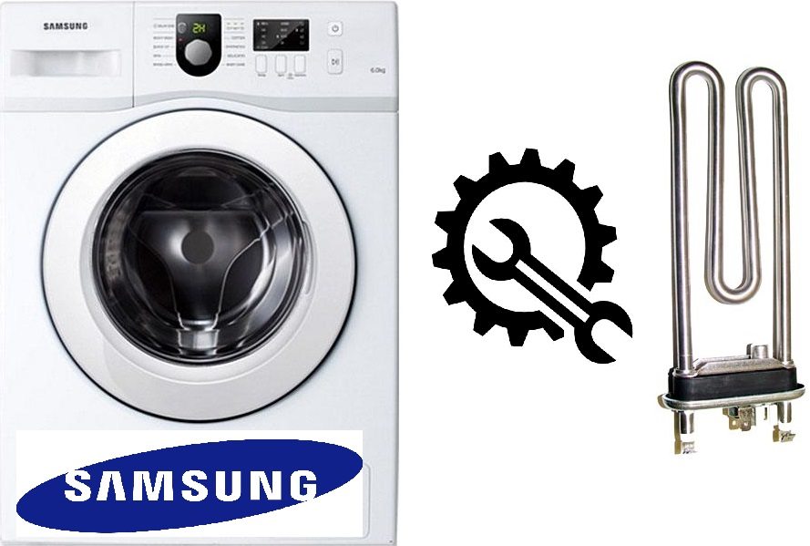výměna topného článku ve stroji Samsung