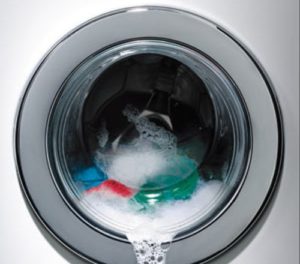 Die Maschine ist mit Wasser verstopft