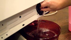 nuvalyti išleidimo filtrą