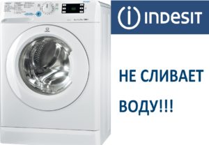 Indesit-Maschine pumpt kein Wasser ab 