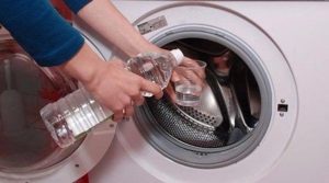 paglilinis ng washing machine na may suka