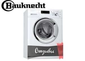 Recenze praček Bauknecht
