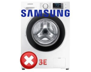 Chyba 3e v pračce Samsung