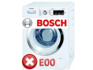 Pračka Bosch - chyba E00