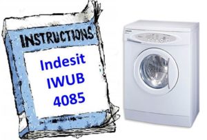 Návod na pračku Indesit IWUB 4085