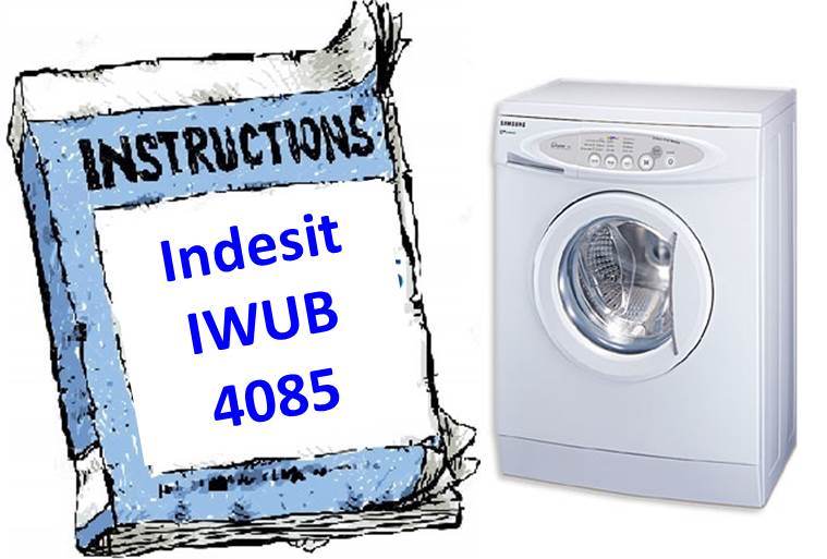 Manual d'Indesit IWUB 4085