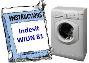 Návod na pračku Indesit WIUN 81