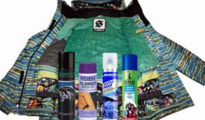 produtos de lavagem a seco para roupas de esqui