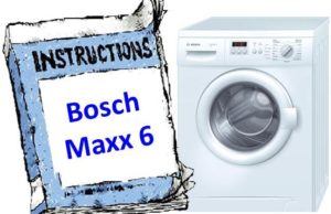 Návod na pračku Bosch Maxx 6