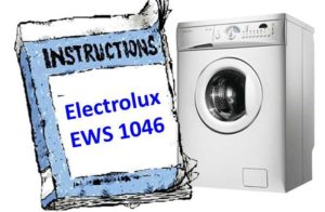 Návod na pračku Electrolux EWS 1046