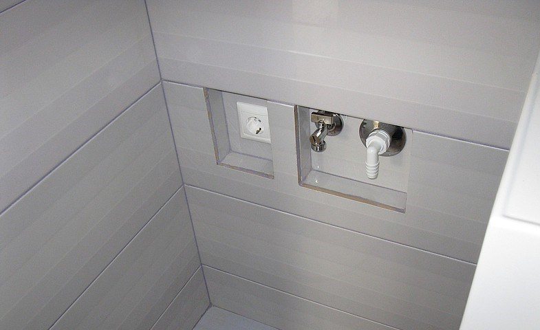 místo instalace pračky