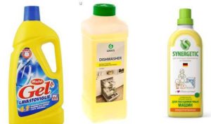 Tekuté prostředky na mytí nádobí