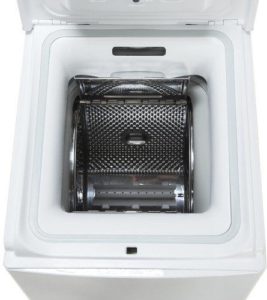 Indesit ITW A 5851 W (RF) s otevřeným poklopem