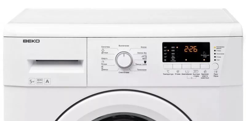 Ovládací panel Beko WKB 51031 PTMA