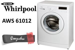 Recenze na pračku Whirlpool AWS 61012