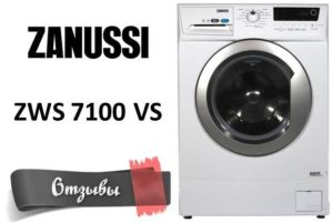Recenze pračky Zanussi ZWS 7100 VS