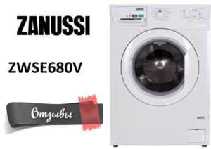 Recenze pračky Zanussi ZWSE680V