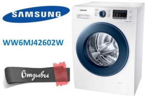 recenze Samsung WW6MJ42602W
