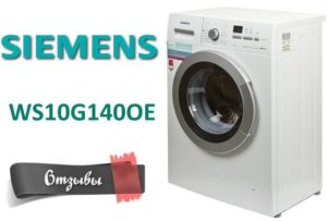 Recenze pračky Siemens WS10G140OE