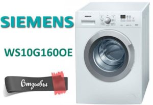 Recenze pračky Siemens WS10G160OE