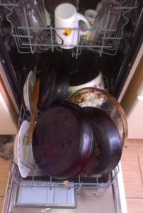 Electrolux ESL94201LO s nádobím