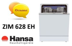 Recenze myčky Hansa ZIM 628 EH