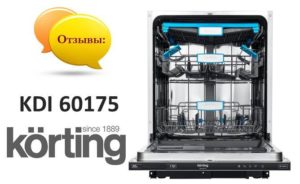 Recenze myček Korting KDI 60175