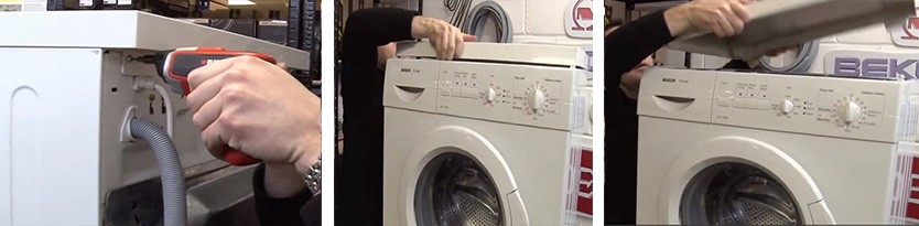 SM Bosch kapağının çıkarılması