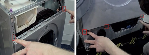 výměna manžety na pračce LG_9