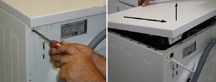 rimuovere il coperchio dell'LG CM