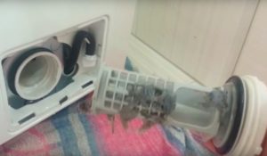 Čištění filtru pračky Candy