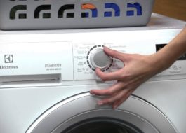 Mycí režimy SM Electrolux