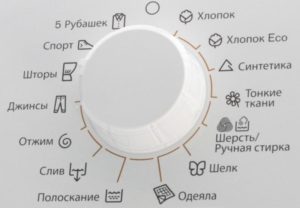 Mycí režimy SM Electrolux2