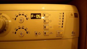 ralat F05 pada Indesit