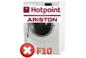 Chyba F10 na pračce Ariston
