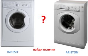 Jaký je rozdíl mezi strojem Indesit a strojem Ariston?